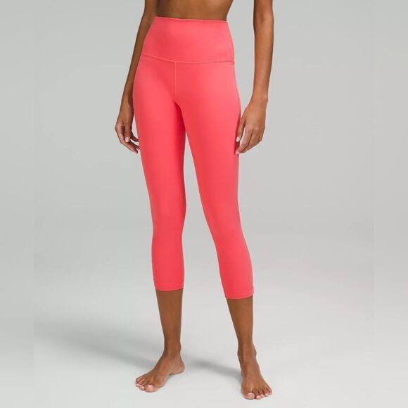 NWT Lululemon Align HR Crop 23" Pale Raspberry - Picture 3 of 9
